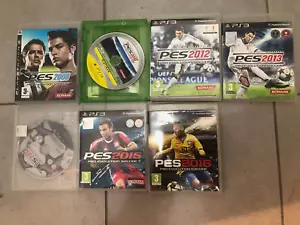 Para PS3 Playstation Lote Juego PES Pro Evolution Soccer 08 10 12 13 14 15 16 - Imagen 1 de 1