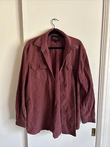 Red stoic button-down men’s size extra large - Picture 1 of 4