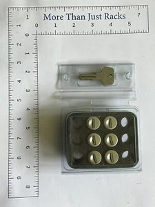 Paquete de 6 núcleos de bloqueo Yakima SKS - usados - con llave A134 - Imagen 1 de 4