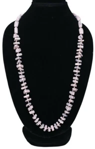 Totalmente Nuevo Hecho a Mano Boho Chic Disfraz Gris Cuerda Cuentas Collar Destacado - Imagen 1 de 2