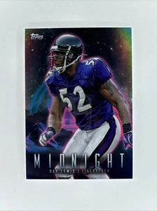 2024 Topps Midnight Composite RAY LEWIS Baltimore Ravens Insert Card - Picture 1 of 2