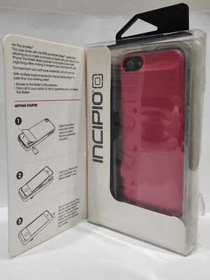 Capa Carteira iPhone 5/5s - Incipio Cashwrap ISIS em Rosa - (NOVA) - ÓTIMO NEGÓCIO! - Imagem 1 de 4