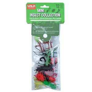NUEVO Juguete Wild Republic Plástico MINI Insectos Modelo Estatuilla 12 Piezas Polybag 22118 - Imagen 1 de 1