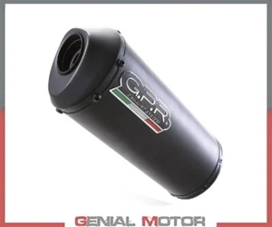 Exhaust terminal GPR CAST IRON catalyzed MOTO GUZZI STELVIO 1200 8V 2011 2017 - Picture 1 of 2