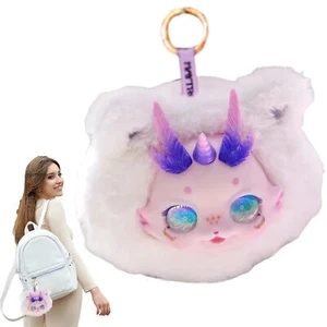 Cartoon Plush Keychain Lovely Bag Pendant Plush Backpack Pendant attractively - Picture 1 of 5