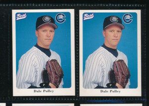 Lot (2) 1996 Best #25 Dale Polley Columbus Clippers Player Lot (PP130) SWSW6