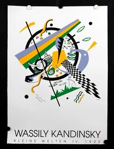 Wassily Kandinsky - Kleine Welten IV, 1922 - Silkscreen - 1980's - Picture 1 of 6