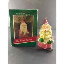 1989 Hallmark Keepsake Handcrafted Ornament Old World Gnome