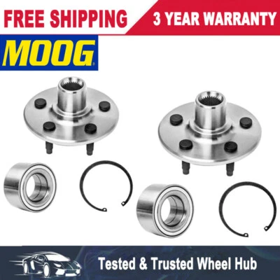 2 cojinetes de cubo de rueda trasera MOOG para Ford Explorer Mercury Mountaineer 2002-2010 Foto 1 de 4