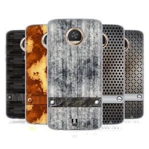 HEAD CASE DESIGNS INDUSTRIAL TEXTURES SOFT GEL CASE FOR MOTOROLA PHONES - Picture 1 of 12