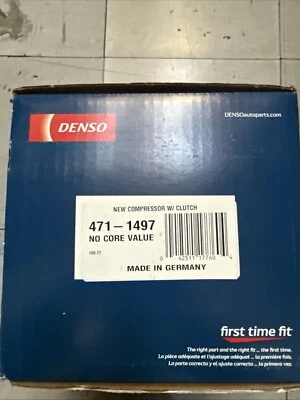 Compresor de aire acondicionado Denso (nuevo) 471-1497 Foto 1 de 3