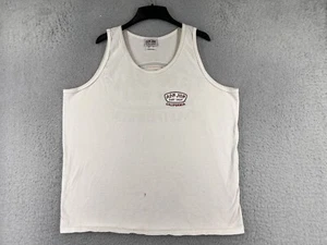 VINTAGE Ron Jon Surf Shop Shirt Mens Extra Large White Tank California US Made - Picture 1 of 15
