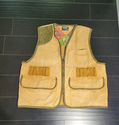 Vintage Saftbak Duck Bird Hunting Vest Shell Holders Pocket USA Saf-T-Bak - Image 1 of 4