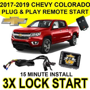 2017-2019 CHEVROLET COLORADO PLUG & PLAY REMOTE START DIY PLUG IN INSTALL CHEVY - Picture 1 of 8