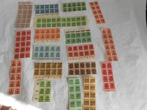 Germany Weimar Republic 1923 Hyper Inflation stamps - Picture 1 of 9