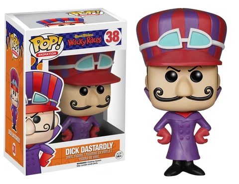 Funko POP! Animation Hanna Barbera Dick Dastardly #38 Vinyl Figure Cover