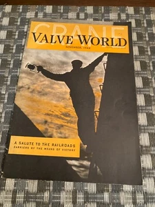 Crane Valve World November 1944 American Railroads in World War 2 WWII - Picture 1 of 11