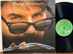 VARIOUS Risky Business 1984 GEFFEN Soundtrack LP VG+/EX UK Press TANGERINE DREAM - Picture 1 of 2