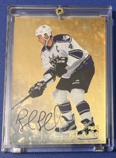 1998-99 Be A Player Autographs Gold Rob Blake plus jersey & Rookie