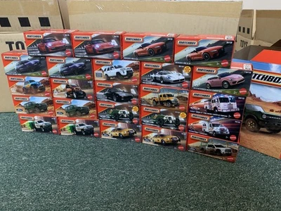 Matchbox Power Grabs 2025 Set 24 Stk + Box Karton Maserati MC12 4x Porsche VW MB - Bild 1 von 4