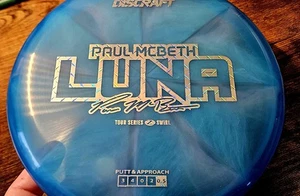 Discraft Paul McBeth 2025 Tour Series Z Swirl Luna 173-174 - Picture 1 of 4
