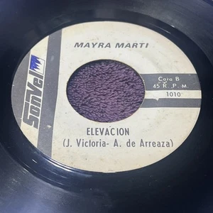 MAYRA MARTI - ELEVACION - HANLEMOS CON DIOS - SONVEL 1010- 45RPM - Picture 1 of 2
