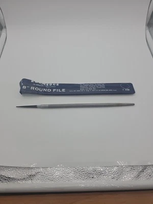 VINTAGE CRAFTSMAN TOOLS KROMEDGE 8" Round File #31244 - S2 - Image 1 of 4