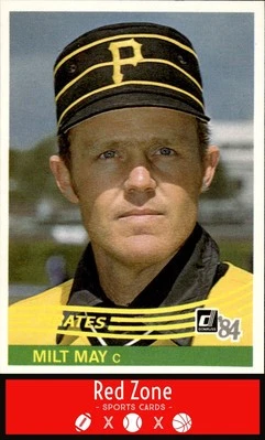 1984 Donruss - #386 Milt May NM Set Break. - Image 1 of 2