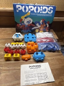 Vintage Popoids Cosmic Crackbot Set By Tomy Open Box Condition Fast Shipping - Picture 1 of 18