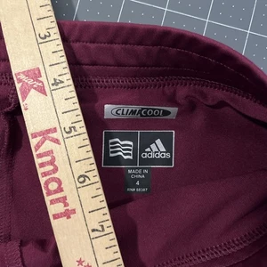 Adidas ClimaCool Skort Größe 4 Pflaume/Weinrot Rock/Shorts gefüttert Golf Pickleball - Bild 1 von 8