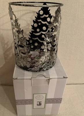 Scentsy Warmer Wrap O Christmas Tree Distressed Gray Finish - Image 1 of 4