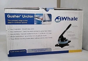 WHALE GUSHER URCHIN MANUAL BILGE PUMP THRU DECK/BULKHEAD 1"-1 1/2" - Picture 1 of 6