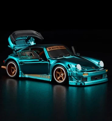 Hot Wheels RLC Exclusive RWB PORSCHE 930 Teal - RAUH-Welt Ships Now - Image 1 of 4