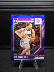 De’Aaron Fox 2024-25 Panini Donruss Optic Hyper Blue/175 # 219 Sacramento - Imagen 1 de 2
