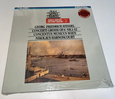 '83 NEW 3x LP Georg Friedrich Handel Harnoncourt Teldec  DMM Concerti Opus 6 - Image 1 of 4