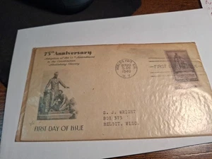 WORLDS FAIR CANCEL FDC Sc # 902 - Art Craft Cachet - Emancipation - - Picture 1 of 3