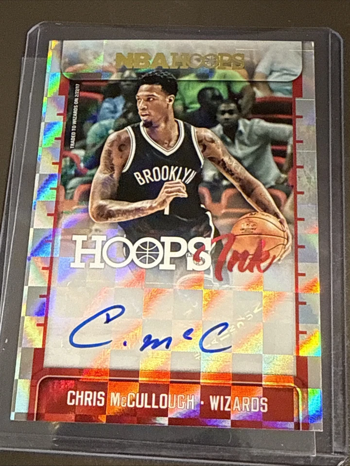 2017-18 Panini NBA Hoops - Hoops Ink #HI-CMH Chris McCullough Autograph Brooklyn - Image 1 of 2