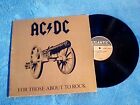AC/DC. FOR THOSE ABOUT TO ROCK. K50851. STEREO. 1981. GERMAN. A3 B3. VG+/VG.