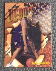 1997-98 Topps Finest Tracy McGrady Debuts w/ Coating Rookie RC #107  - Picture 1 of 2