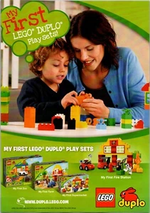 PRINT AD 2012 My First Lego Duplo Play Sets Fire Station Canada 7.5 x 11 - Picture 1 of 1