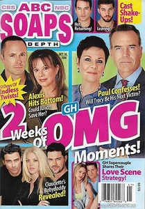 ABC Soaps In Depth Magazine October 10 2016 Hayley Erin Robert Palmer Watkins - Picture 1 of 3