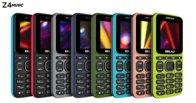 BLU Z4 Music Z250 GSM Unlocked 1.8" Dual Sim FM Radio Flashlight Cellphone - Image 1 of 2