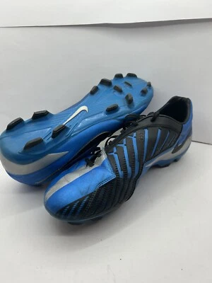 Мужские футбольные бутсы NIKE T90 TOTAL NINETY Shoot IV FG 472547-400 синие размер 12 - Изображение 1 из 4