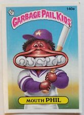 1986 garbage pail kids original series 4 Mouth Phil 140a