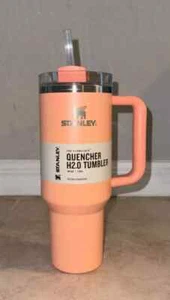 BRAND NEW Stanley 40 oz Melon Orange Quencher H2.0 Flowstate Tumbler - Picture 1 of 1