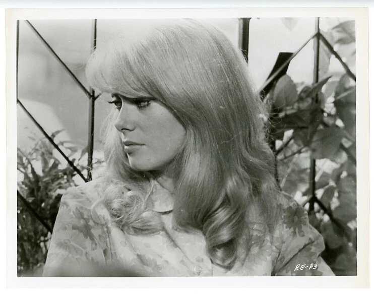Repulsion 1965 UK 8 x 10 Press Photo Evil Catherine Deneuve By Window Looks Away - Image 1 of 1