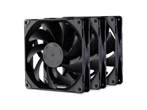 Phanteks M25 PWM 140mm Case Fan - Black, 3-Pack - Zdjęcie 1 z 6