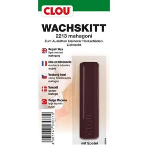 Clou Wachskitt-Stange Mahagoni zum Reparieren und Auskitten von Holzschäden - Bild 1 von 3