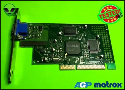 MATROX G100A-E 4MB SCHEDA VIDEO AGP 2X MGI 100A 4/CPQ 790-01 REV. A - Immagine 1 di 2
