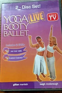 Yoga Booty Ballet Live 2 DVD set: Hip Hop Abs & Cardio Cabaret - DVD - New - Picture 1 of 2